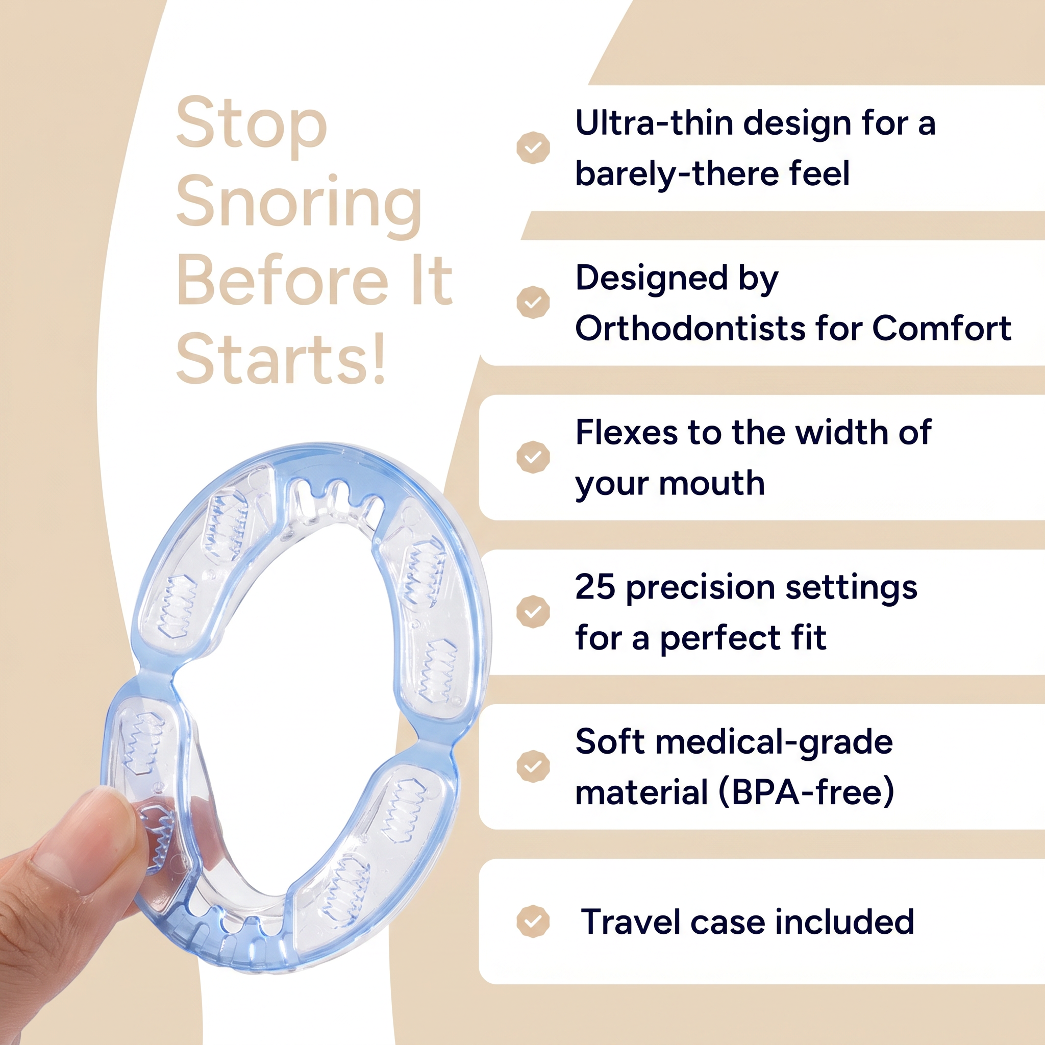 Nubilee™ Pro Snoring Guard