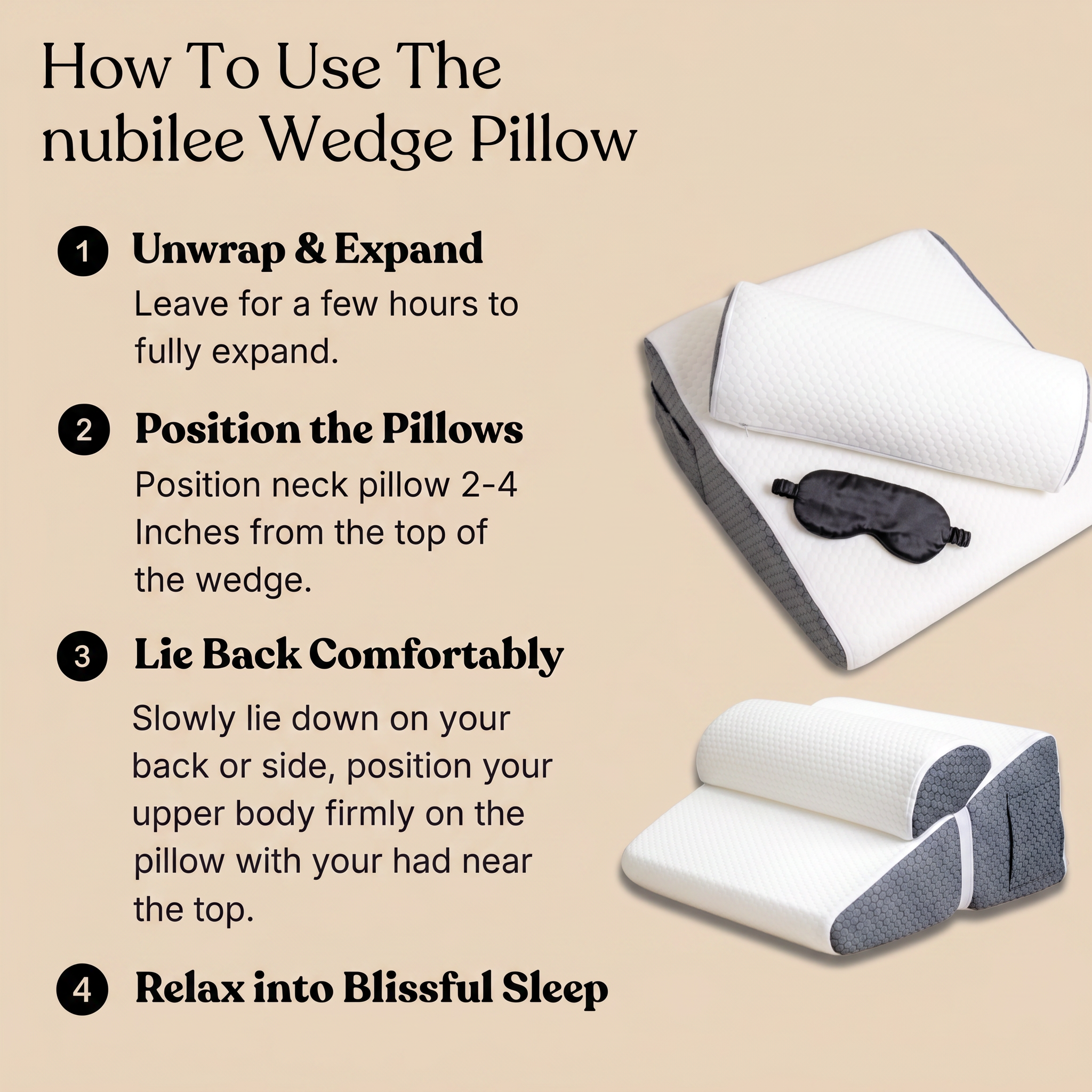 Anti-Snoring Wedge Pillow